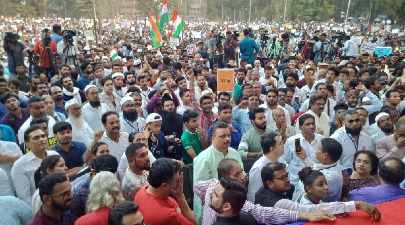 mumbai protest