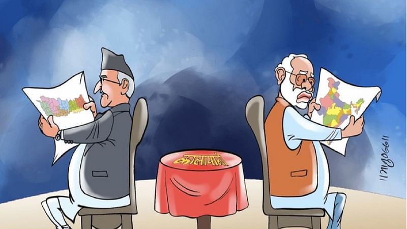 भानु भट्टराई का कार्टून। साभाऱ