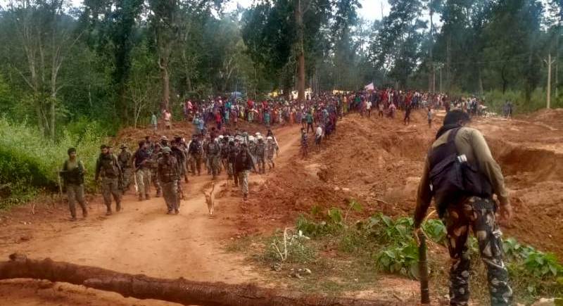 छत्तीसगढ़ः चार आदिवासी पुलिस हिरासत के बाद से लापता, पूरा क्षेत्र छावनी में हुआ तब्दील