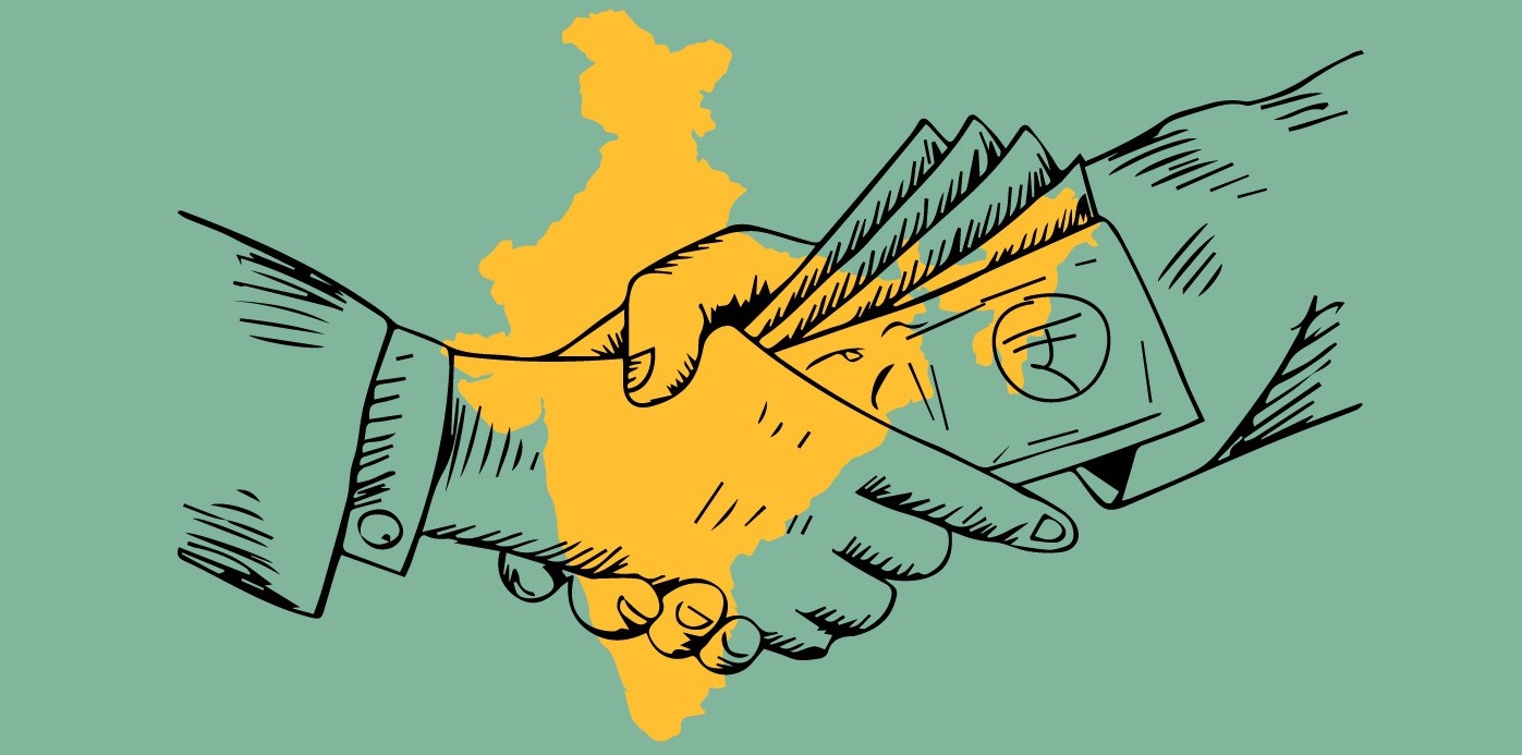 भारत में फैलती जा रही है भ्रष्टाचार की विषबेल