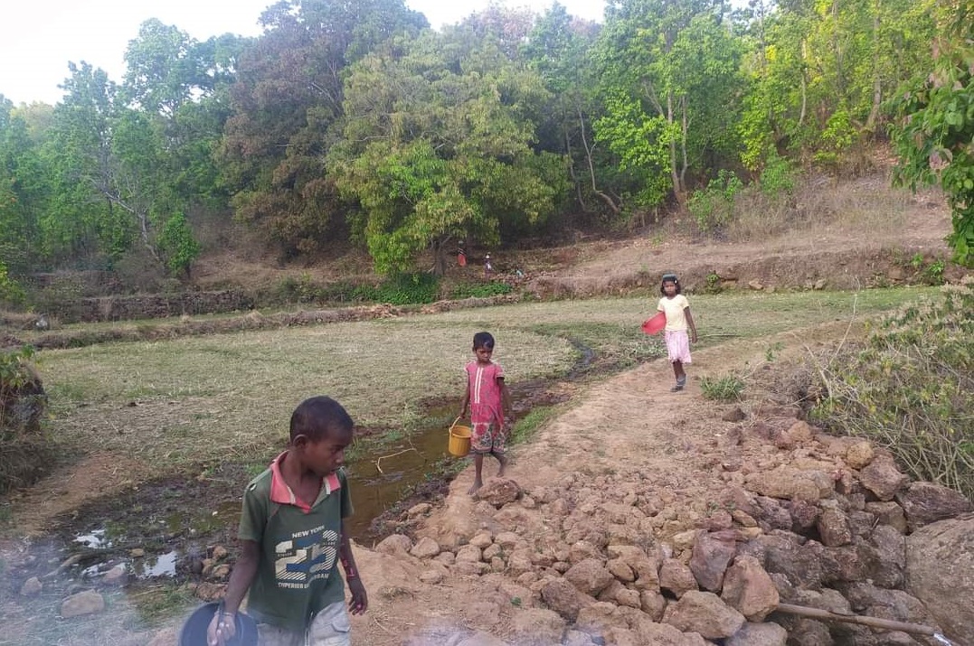 झारखंड में आदिम जनजाति असुर की 300 आबादी दूषित पानी पीने को मजबूर  