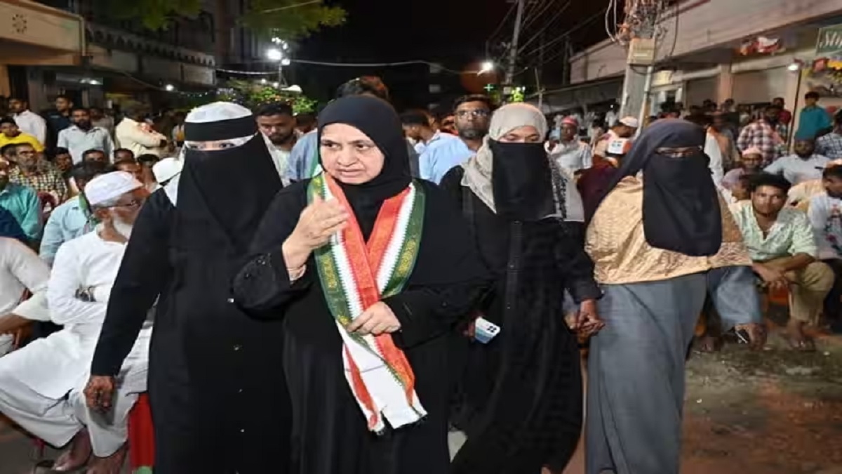 कर्नाटक चुनाव में हिजाब पहनने के अधिकार की ब्रांड एंबेसडर बन गई हैं कनीज फातिमा