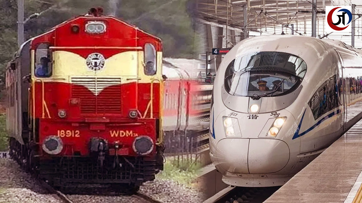 भारत Vs चीन: रेल व्यवस्था की तुलनात्मक तस्वीर 