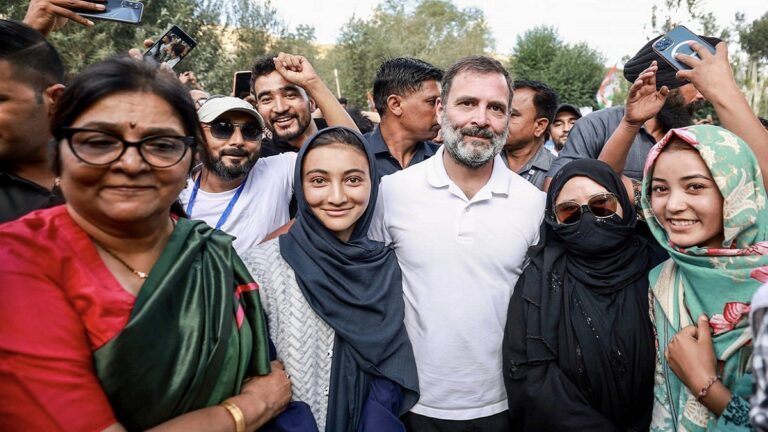 राहुल गांधी की यात्रा और तस्वीरों में लद्दाख