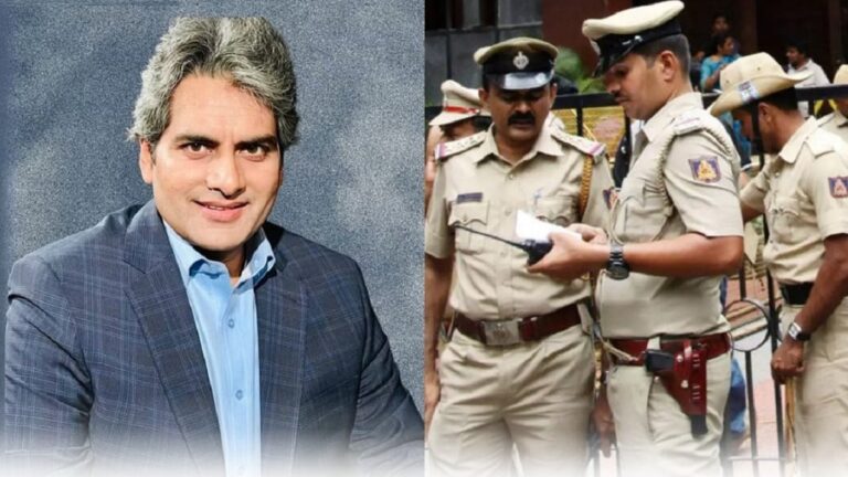 फेक न्यूज चलाने पर ‘आज तक’ के एंकर सुधीर चौधरी पर दर्ज हुई बेंगलुरु में एफआईआर