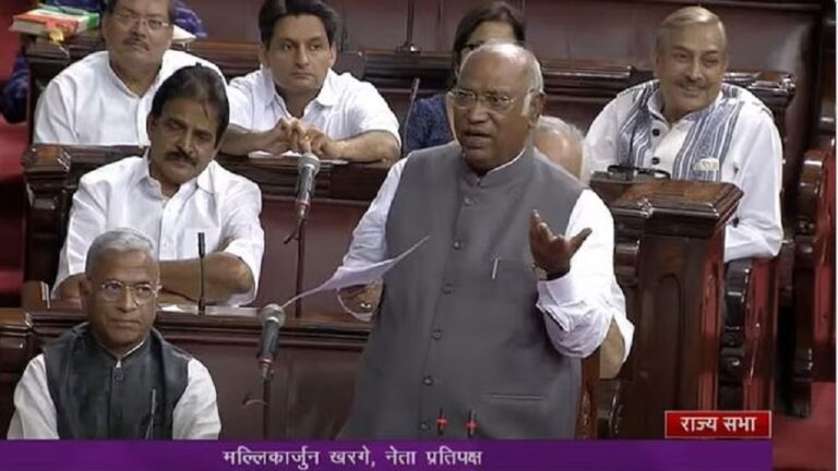 ‘बदलना है तो हालात बदलो, नाम बदलने से क्या होगा’: राज्यसभा में मल्लिकार्जुन खड़गे का पूरा भाषण पढ़िए