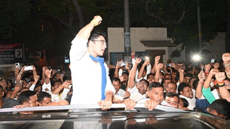 TMC नेता अभिषेक बनर्जी ने रिहाई के बाद BJP को दी चुनौती, कहा- अगले छह महीने में लोग आपको सबक सिखाएंगे