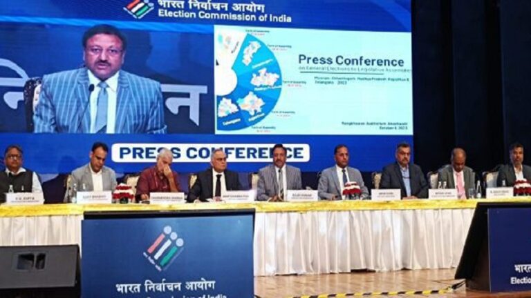 5 राज्यों के विधानसभा चुनाव का ऐलान: छत्तीसगढ़ को छोड़ सभी राज्यों में एक चरण में मतदान