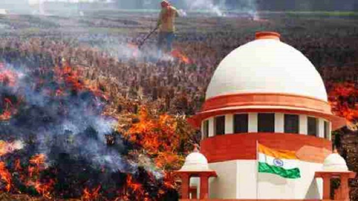 सुप्रीम कोर्ट ने पंजाब, हरियाणा, यूपी और राजस्थान की सरकारों को लगाई फटकार, कहा- पराली जलाना तुरंत बंद करें