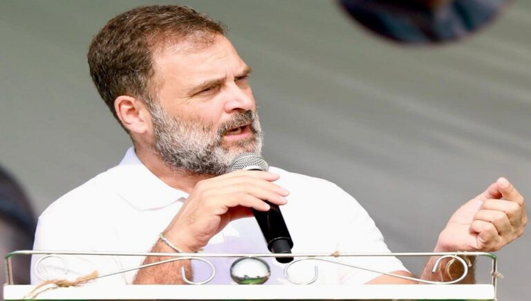 विकास परियोजनाएं केसीआर के लिए पैसा कमाने का ‘एटीएम’: राहुल गांधी