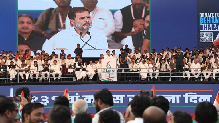 कांग्रेस स्थापना दिवस पर बोले राहुल गांधी, कहा- यह सत्ता की नहीं, दो विचारधाराओं की लड़ाई है
