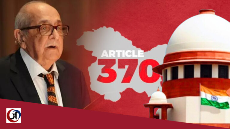 अनुच्छेद 370 पर सुप्रीम कोर्ट का फैसला संवैधानिक रूप से सही नहीं: फली एस नरीमन