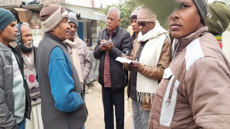 भाकपा-माले जांच टीम का नवीनगर दौरा, मॉब लिंचिंग की उच्चस्तरीय जांच की मांग