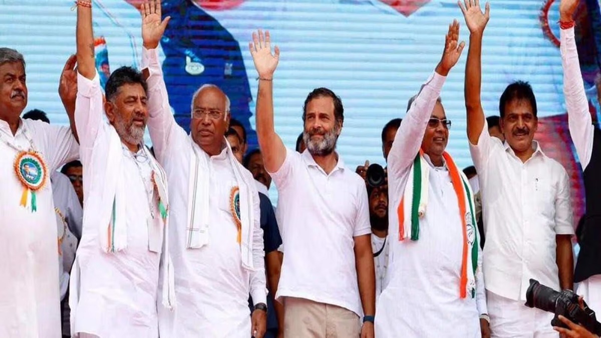 कर्नाटक में कांग्रेस 17 और बीजेपी-जेडीएस को 11 लोकसभा सीट हासिल होने का अनुमान  