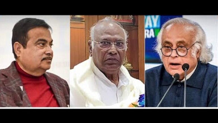 नितिन गडकरी ने मल्लिकार्जुन खड़गे और जयराम रमेश को भेजा मानहानि नोटिस, जानें मामला