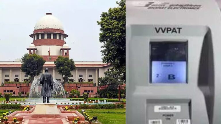 सुप्रीम कोर्ट ने कहा चुनाव आयोग पर हमारा नियंत्रण नहीं, ईवीएम वीवीपैट पर फैसला सुरक्षित