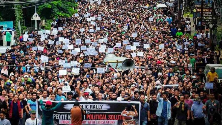 कुकी-ज़ो समुदाय ने की पांच जिलों में रैली, मणिपुर से अलग केंद्र शासित प्रदेश की मांग