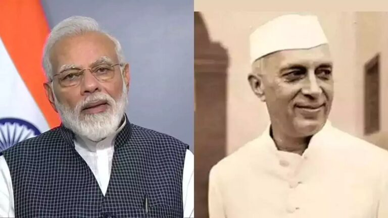 इतिहास के आईने में वर्तमान यानी नेहरू और मोदी